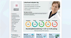 Desktop Screenshot of lakarhuset.com